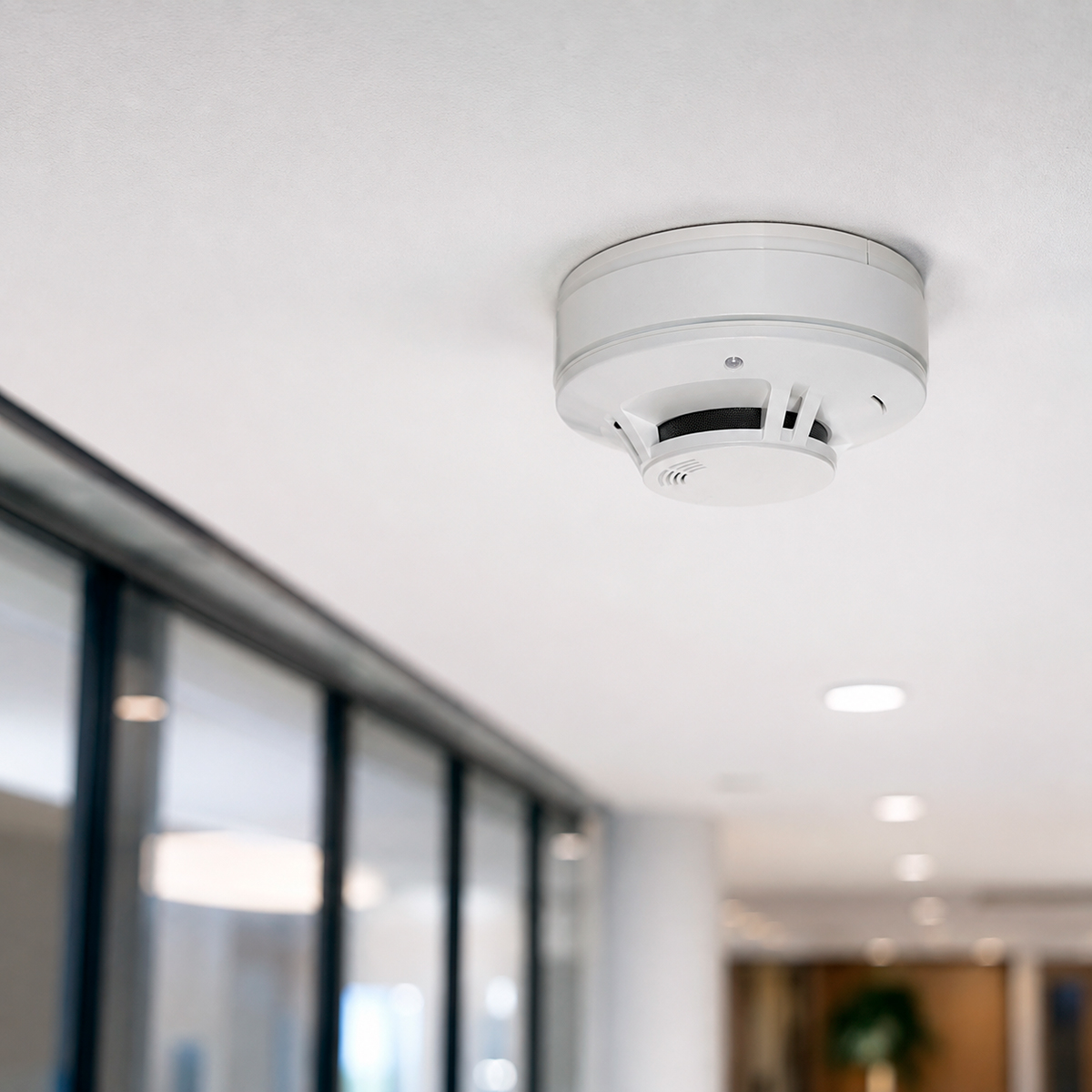 Detector de humo para sistema de alarma contra incendio